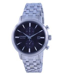 Citizen Classic Chronograph Black Dial Stainless Steel Eco-Drive CA7060-88E Men's Watch