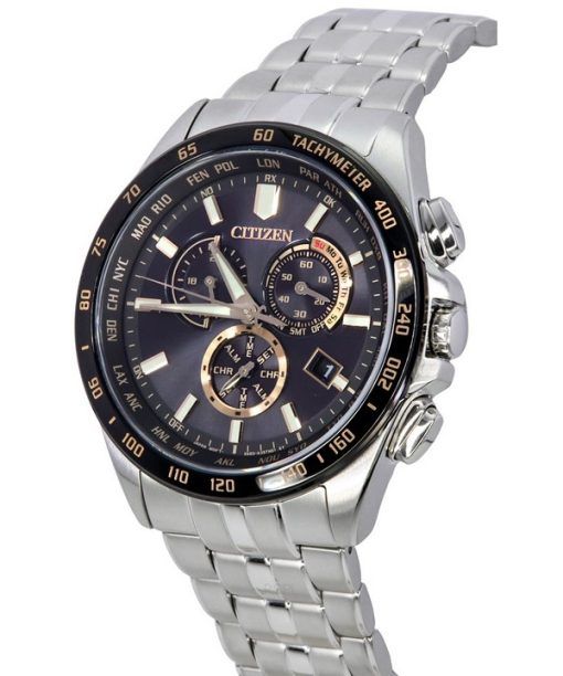 Citizen Denpa 30th Anniversary Limited Edition Radio Control Chronograph Eco-Drive CB5876-60E 100M Mens Watch