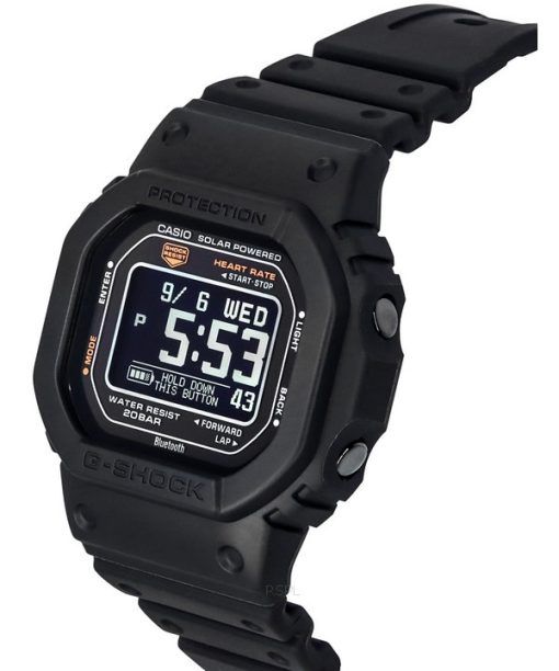 Casio G-Shock Move Mobile Link Digital Resin Strap Solar DW-H5600-1 200M Mens Watch