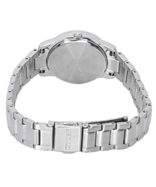 Citizen Stainless Steel Silver Dial Eco-Drive EW2318-73A Womens Watch