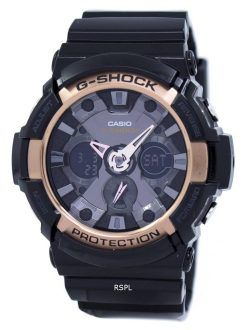 Casio G-Shock Rose Gold Accented GA-200RG-1A GA200RG-1A Men's Watch