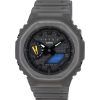 Casio G-Shock FUTUR Collaboration Analog Digital Skeleton Grey Quartz GA-2100FT-8A GA2100FT-8 200M Mens Watch