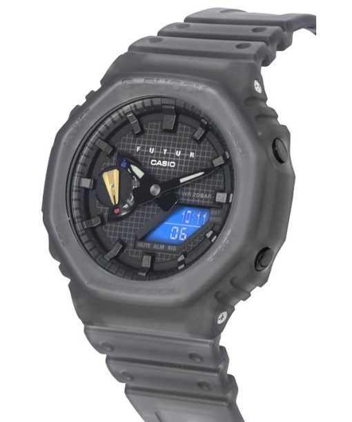 Casio G-Shock FUTUR Collaboration Analog Digital Skeleton Grey Quartz GA-2100FT-8A GA2100FT-8 200M Mens Watch