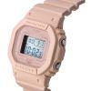 Casio G-Shock Digital Peach Resin Strap Quartz GMD-S5600BA-4 200M Women's Watch
