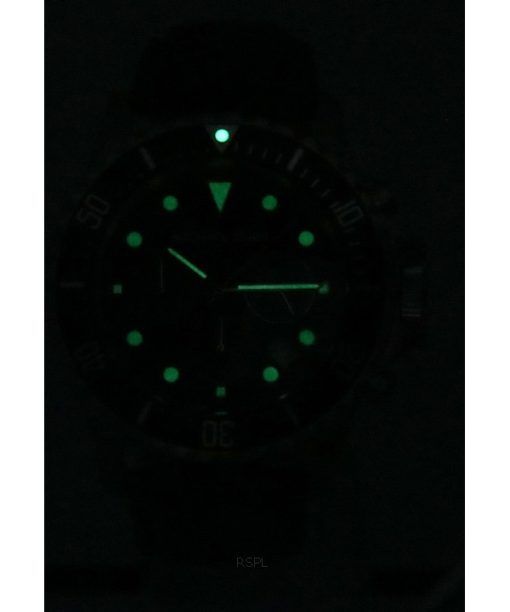 Michael Kors Everest Chronograph Navy Leather Black Dial Quartz MK9091 100M Mens Watch