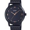 Casio Analog Black Dial Stainless Steel MTP-2022VB-1C MTP2022VB-1C Men's Watch