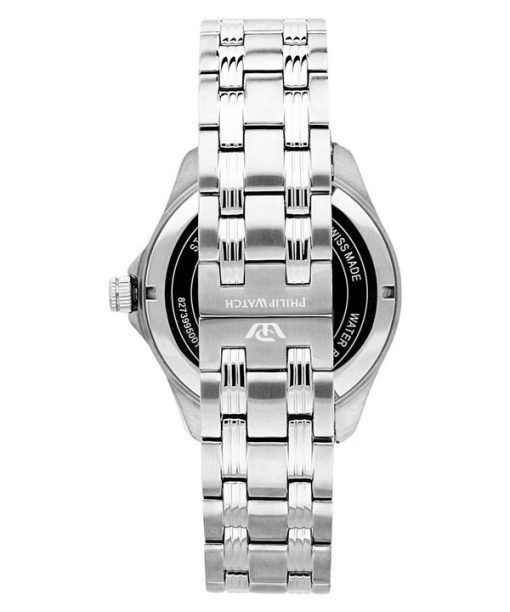 Philip Watch Blaze Stainless Steel Silver Dial Quartz R8253165009 100M Mens Watch