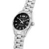 Philip Watch Caribe Urban Stainless Steel Black Sunray Dial Quartz R8253597589 100M Womens Watch