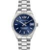 Philip Watch Caribe Urban Stainless Steel Blue Sunray Dial Quartz R8253597590 100M Womens Watch