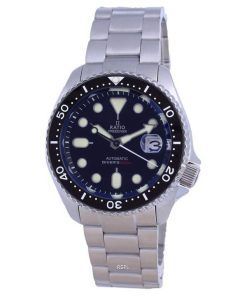 Ratio FreeDiver Black Dial Sapphire Crystal Stainless Steel Automatic RTB200 200M Men's Watch