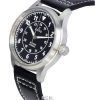 Ratio Skysurfer Pilot Black Sunray Dial Leather Automatic RTS314 200M Mens Watch