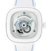 Sevenfriday P-Series Curacao Day-Night White Dial Automatic P1C/05 SF-P1C-05 100M Men's Watch