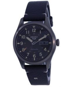 Seiko 5 Sports Field Collection Brown Dial Leather Strap Automatic SRPG41 SRPG41K1 SRPG41K 100M Men's Watch