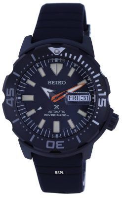 Seiko Prospex Monster Black Series Limited Edition Automatic Diver's SRPH13 SRPH13K1 SRPH13K 200M Men's Watch