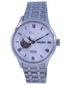 Seiko Presage Zen Garden Open Heart White Dial Automatic SSA443 SSA443J1 SSA443J Men's Watch