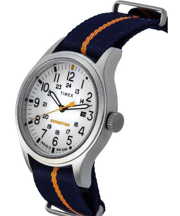 Timex Expedition North Sierra Fabric Strap White Dial Quartz TW2V22800 Mens Watch
