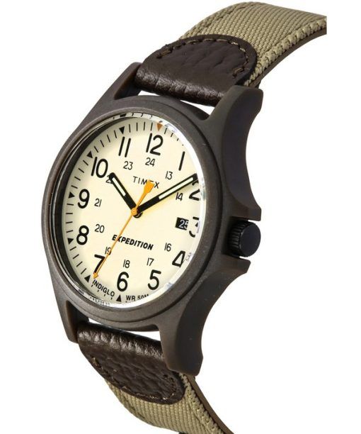 Timex Expedition Camper Acadia Cream Dial Quartz TW4B23700 Mens Watch