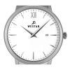 Westar Profile Stainless Steel White Dial Quartz 50215STN101 Men's Watch