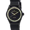 Hamilton Jazzmaster Leather Strap Black Dial Automatic H32255730 Unisex Watch