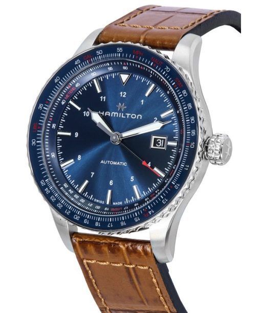 Hamilton Khaki Aviation Converter Blue Dial Automatic H76645540 100M Men's Watch