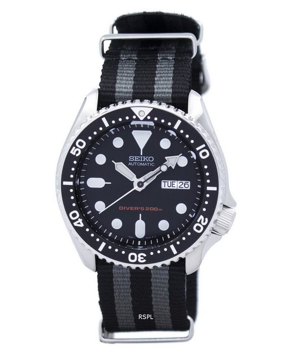 Seiko Automatic Diver's 200M NATO Strap SKX007K1-NATO1 Men's Watch