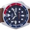 Seiko Automatic Diver's Ratio Brown Leather SKX009J1-LS12 200M Men's Watch