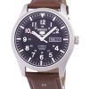 Seiko 5 Sports Automatic Ratio Brown Leather SNZG15K1-LS12 Men's Watch