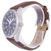 Seiko 5 Sports Automatic Ratio Brown Leather SNZG15K1-LS12 Men's Watch