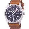 Seiko 5 Sports Automatic Ratio Brown Leather SNZG15K1-LS9 Men's Watch