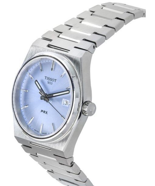 Tissot T-Classic PRX Stainless Steel Light Blue Dial Quartz T137.210.11.351.00 100M Unisex Watch