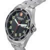 Victorinox Swiss Army FieldForce Stainless Steel Black Dial Quartz 241849 100M Mens Watch