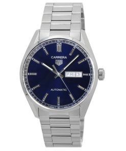 TAG Heuer Carrera Stainless Steel Blue Dial Automatic WBN2012.BA0640 100M Men's Watch