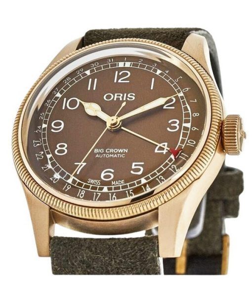 Oris Big Crown Pointer Date Bronze Dial Automatic Diver's 01 754 7741 3166-07 5-20 74BR 300M Men's Watch