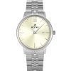 Westar Profile Stainless Steel Light Champagne Dial Quartz 40215STN102 Womens Watch
