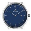 Westar Profile Stainless Steel Blue Dial Quartz 40218STN104 Womens Watch