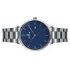 Westar Profile Stainless Steel Blue Dial Quartz 40218STN104 Womens Watch