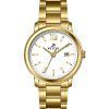 Westar Profile Stainless Steel White Dial Quartz 40245GPN101 Womens Watch