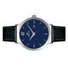 Westar Profile Leather Strap Blue Dial Quartz 50214STN104 Mens Watch