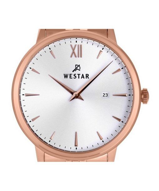 Westar Profile Stainless Steel Silver Dial Quartz 50215PPN607 Mens Watch