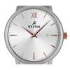 Westar Profile Stainless Steel Silver Dial Quartz 50215SPN607 Mens Watch