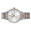 Westar Profile Stainless Steel Silver Dial Quartz 50215SPN607 Mens Watch