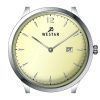 Westar Profile Leather Strap Light Champagne Dial Quartz 50217STN182 Mens Watch