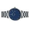 Westar Profile Stainless Steel Blue Dial Quartz 50218STN104 Mens Watch