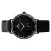 Westar Profile Leather Strap Black Dial Quartz 50246GGN103 Mens Watch