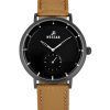 Westar Profile Leather Strap Black Dial Quartz 50246GGN183 Mens Watch