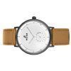 Westar Profile Leather Strap Silver Dial Quartz 50246GGN187 Mens Watch