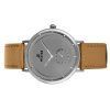 Westar Profile Leather Strap Grey Dial Quartz 50246STN186 Mens Watch