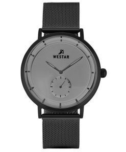 Westar Profile Stainless Steel Grey Dial Quartz 50247BBN306 Mens Watch