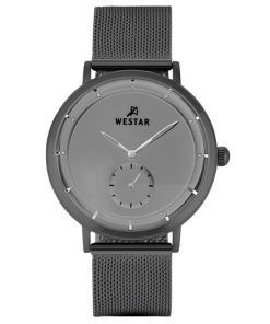 Westar Profile Stainless Steel Grey Dial Quartz 50247GGN106 Mens Watch
