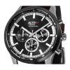 Westar Activ Chronograph Leather Strap Black Dial Quartz 90265SBN123 Men's Watch